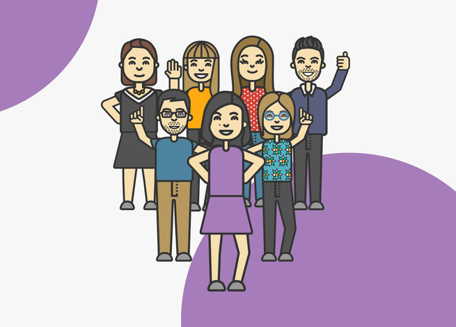 Andrea Zamora junto a los invitados internacionales del ciclo especial de Los Martes son de UX.