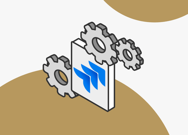 Engranajes representan el funcionamiento de Jira en proyectos.