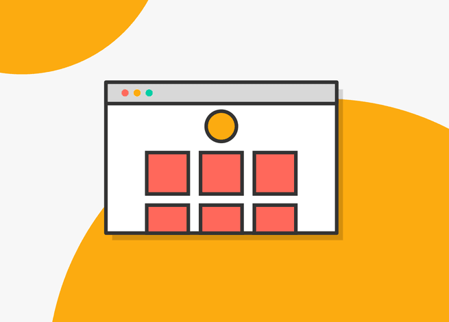 Un sitio web representa un portafolio UX en Blog IDA.