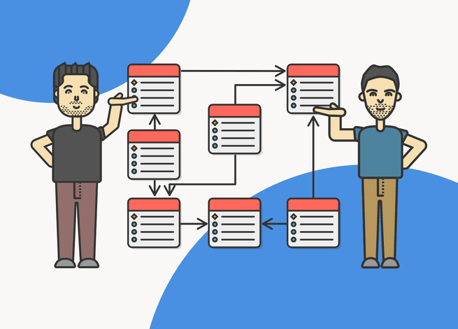 Max Villegas y Maximiliano Martin presentan el resumen del workshop sobre arquitectura de información y desarrollo web de Blog IDA.