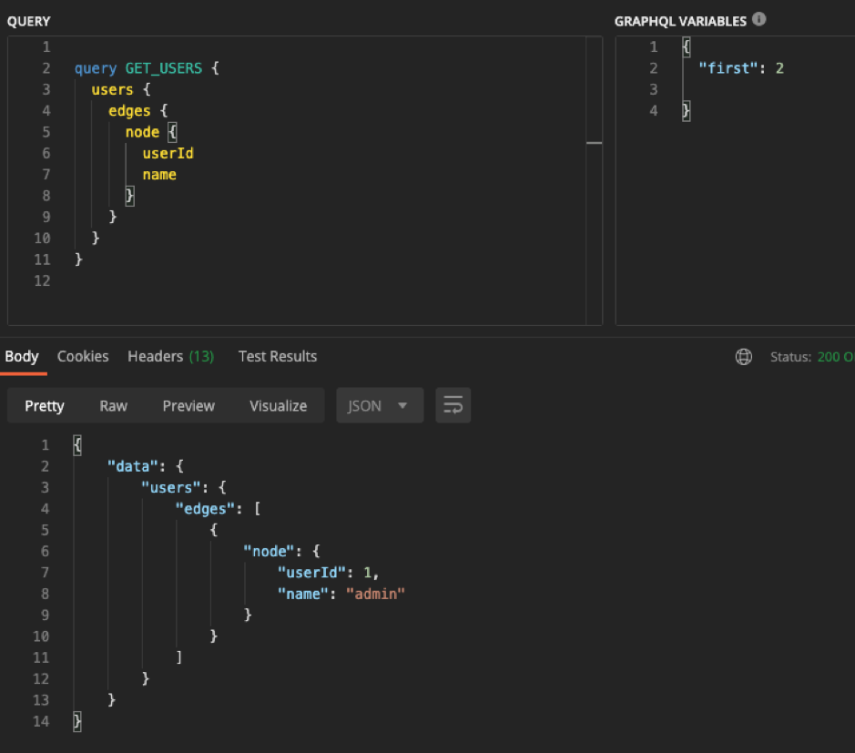 Ejemplo 3 de API GraphQL en código para Blog IDA.