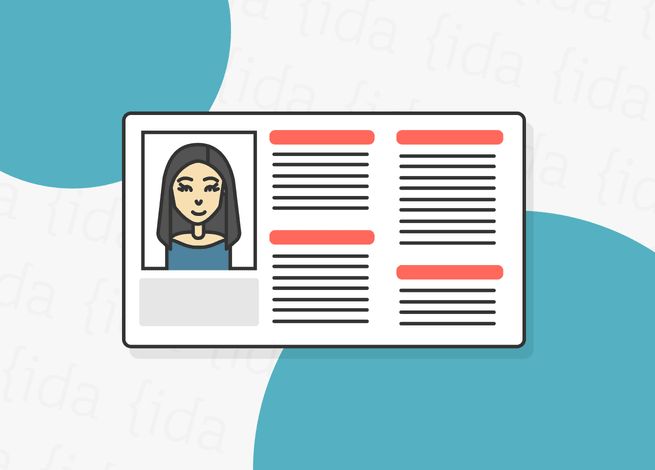 Una ficha de usuario o persona, nos presenta las proto personas en Experiencia de Usuario (UX) del Blog IDA.