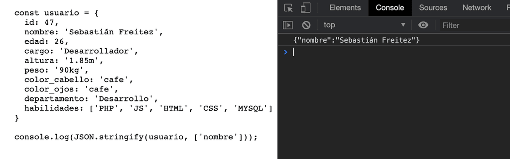 Descripción de "Sebastián Freitez"