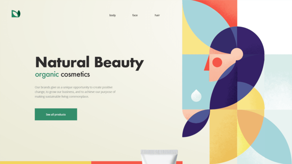 Tendencia formas geométricas. 