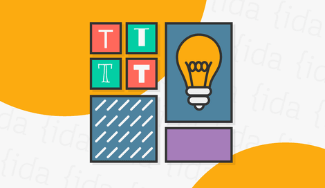 Imagen de 5 pasos para la creación de una línea gráfica