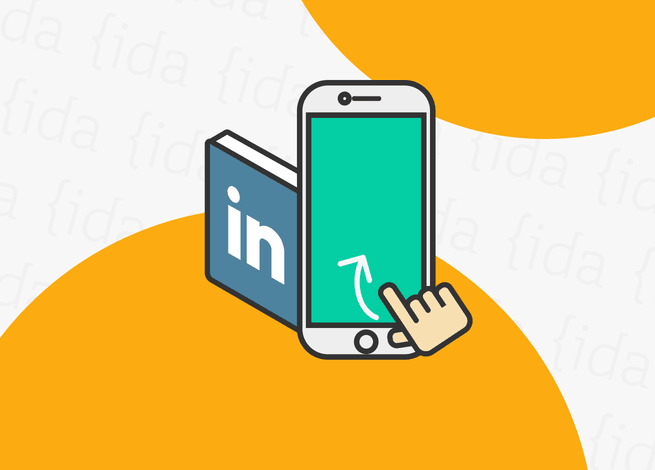 LinkedIn y su nueva opción, Swipe-up.