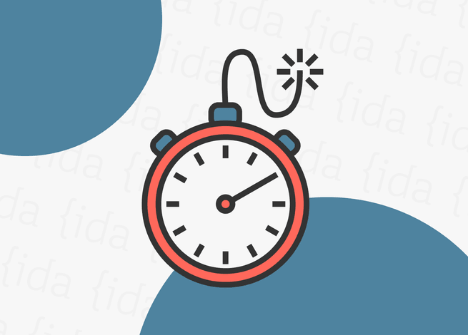 combinación entre un reloj y una dinamita lo que refleja el "Crunchtime".