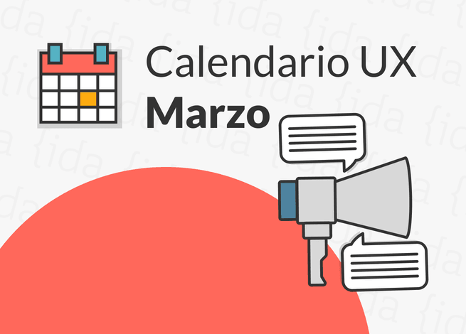 Calendario UX de Marzo