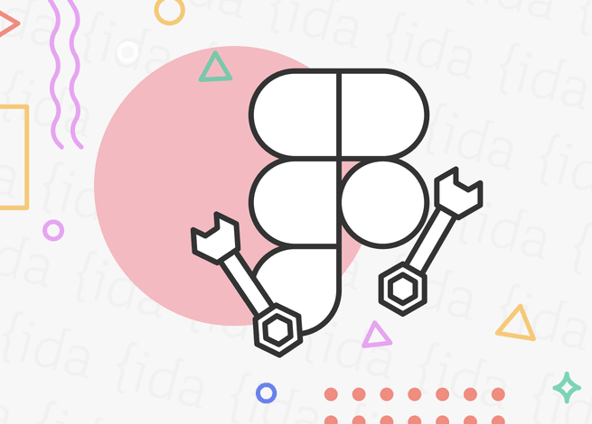 ícono de Figma con herramientas a sus costados.