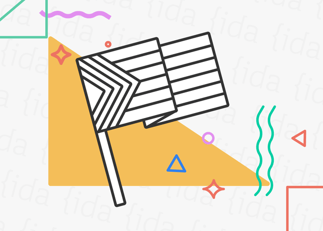 bandera que hace referencia a la comunidad LGBTIQ+.