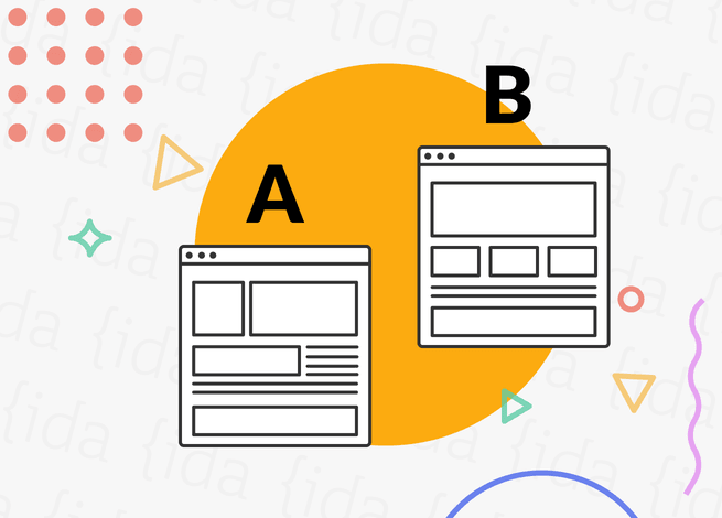 Esquema de un A/B Testing.