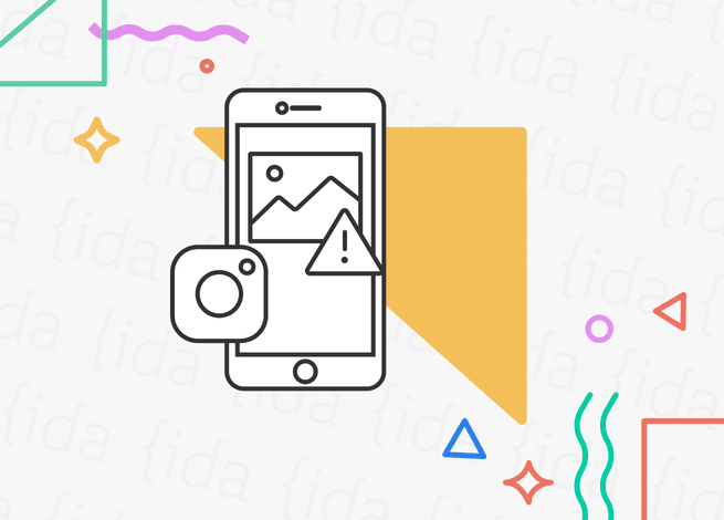 Instagram y una alerta que hace referencia a su nuevo filtro de contenido.