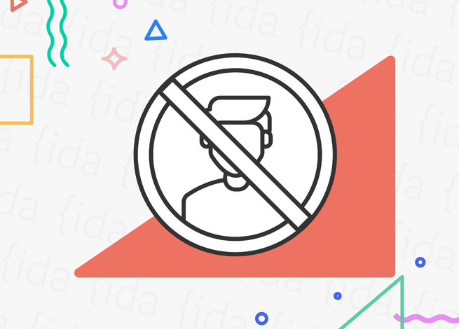 Icono que hace referencia al bloqueo de una cuenta.