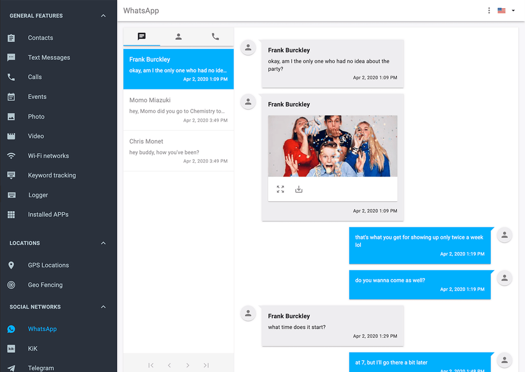Funcionamiento de Software espía.
