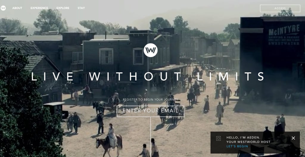 Westworld y una posible representación de lo que sería el Metaverse.