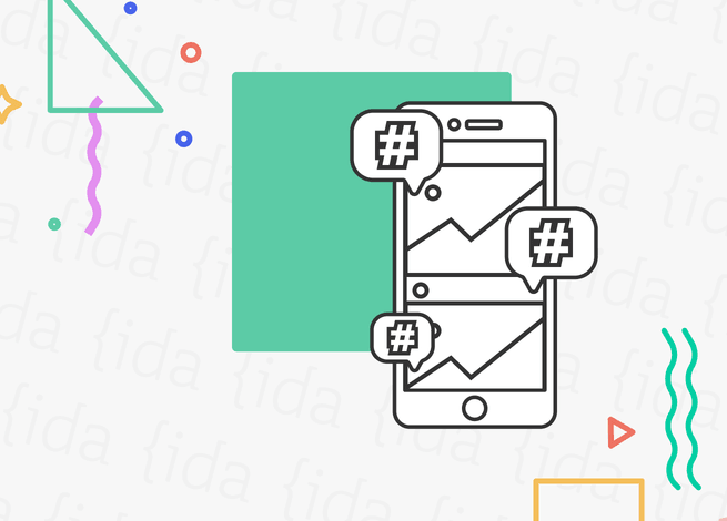 Hashtags en Instagram.