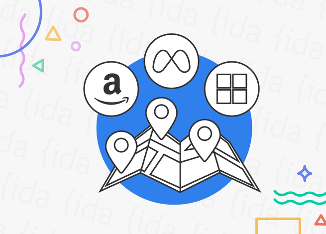 Amazon, Meta y Microsoft se unen para lanzar mapas digitales.